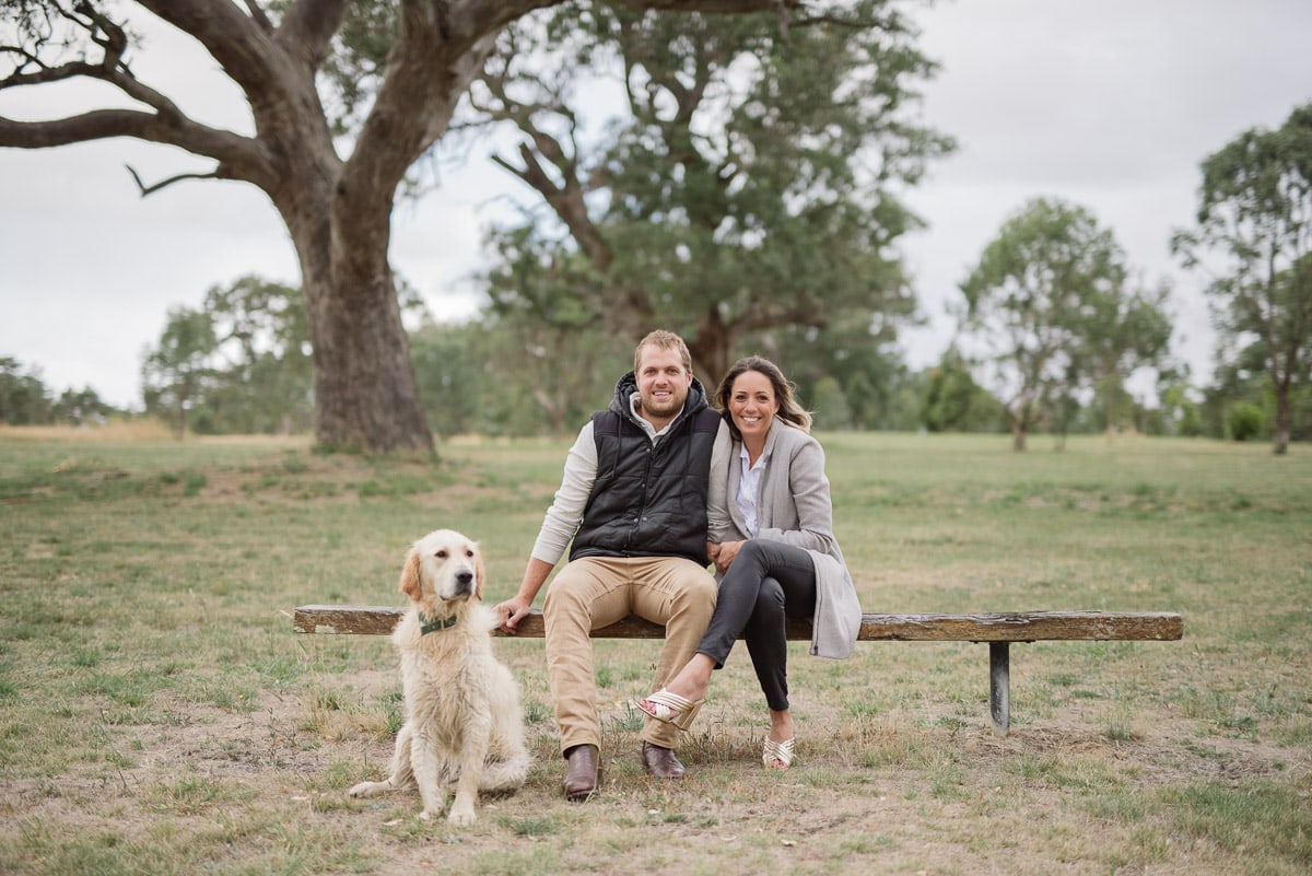 Engagement photos taken in Dunkeld Victoria