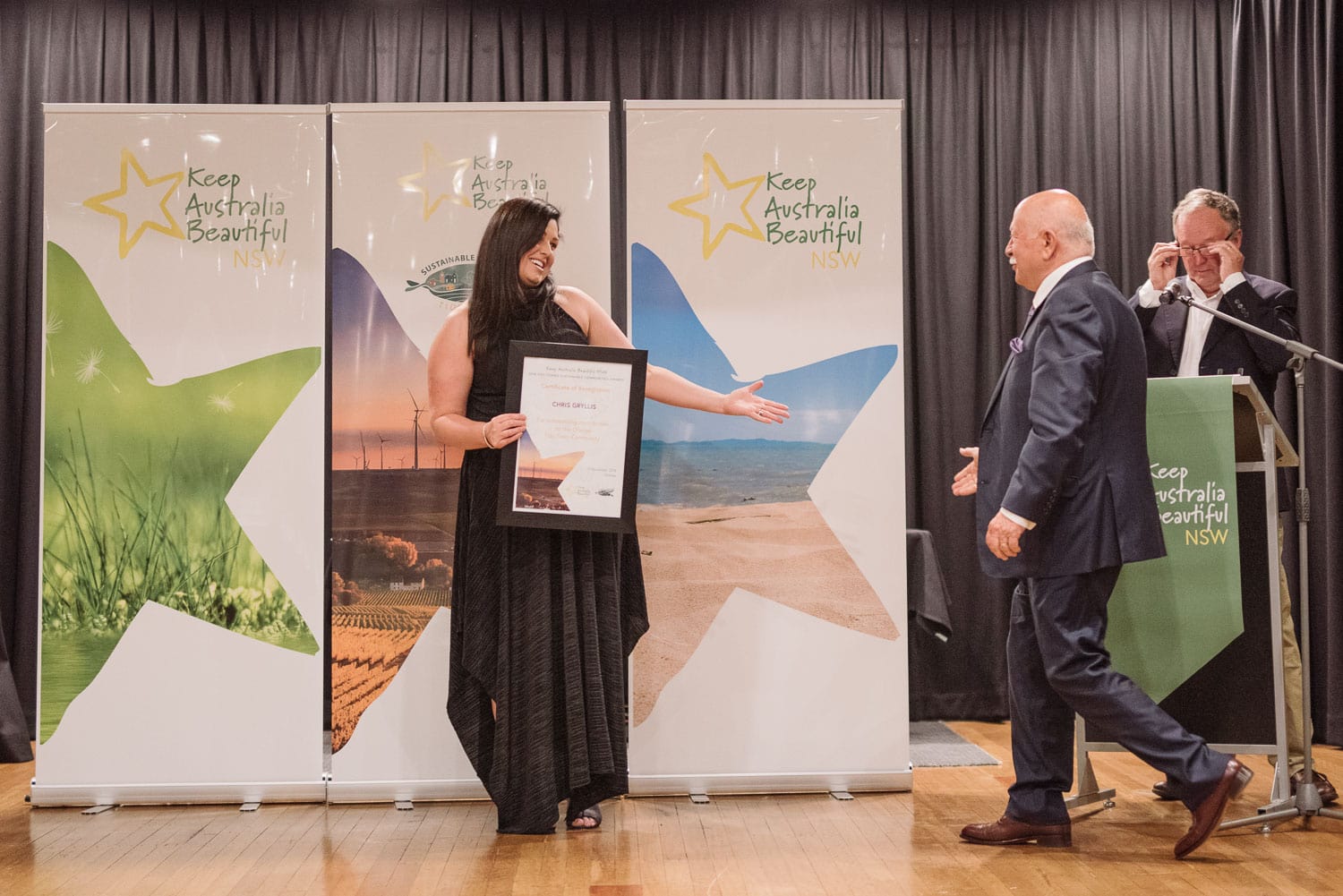 Chris Gryllis Tidy Towns Awards 2018