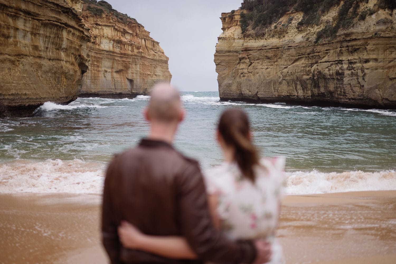 Ocean view at Loch Ard Gorge