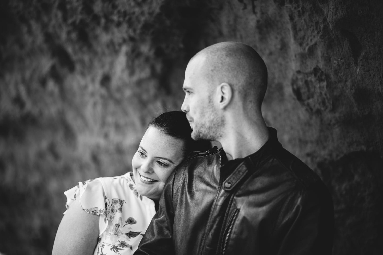 Great Ocean Road engagement photo