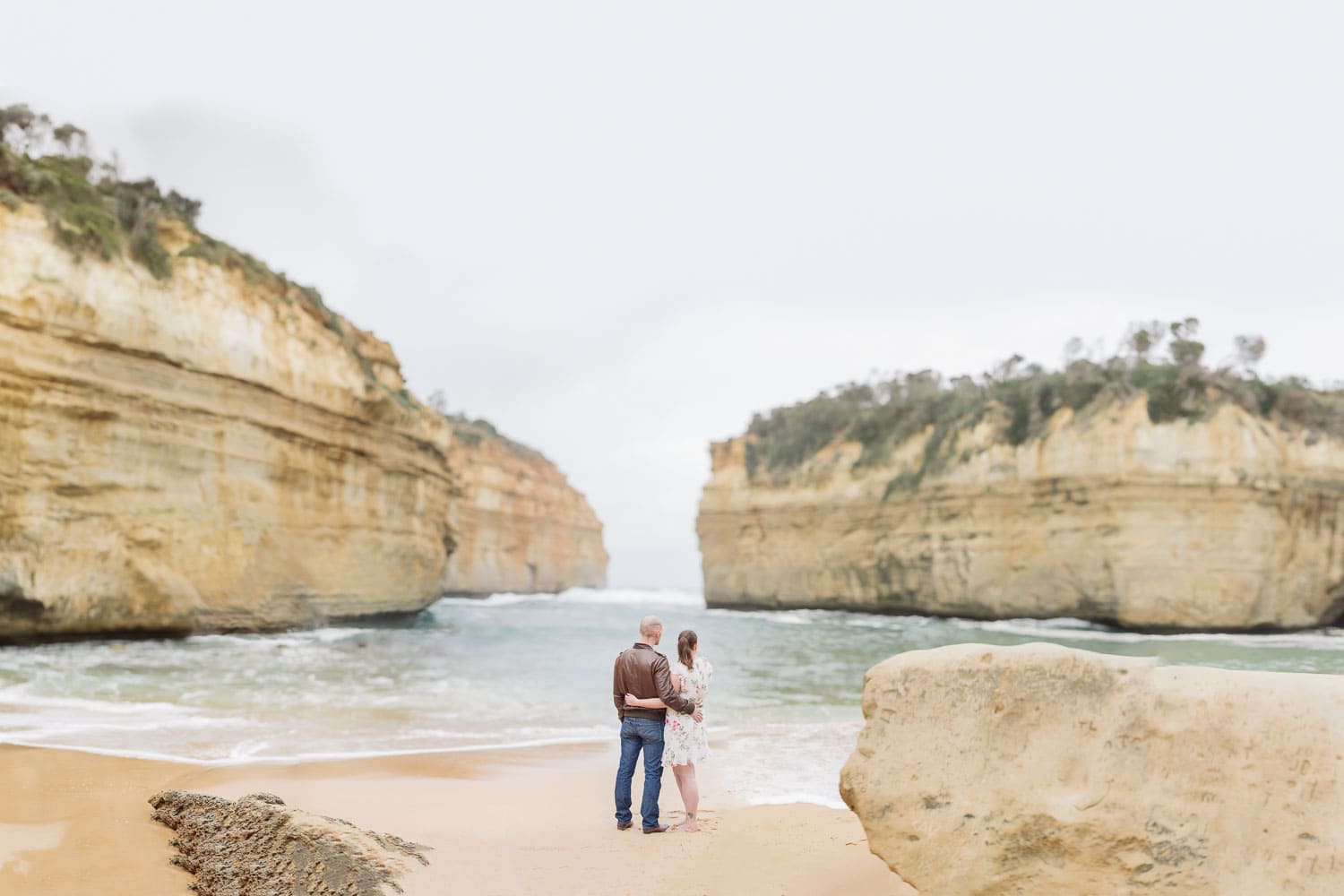 Loch Ard Gorge Photo with couple