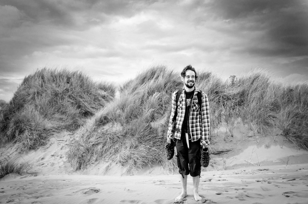 Beach portraot at the Gower in Wales