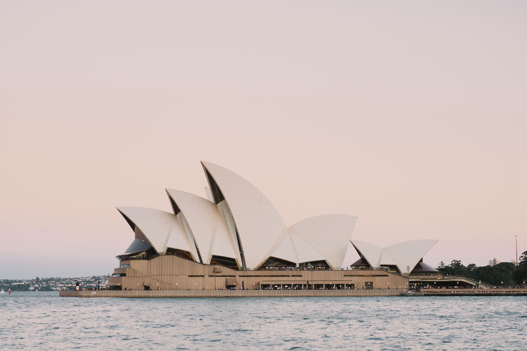 The Sydney Opera House at dawn