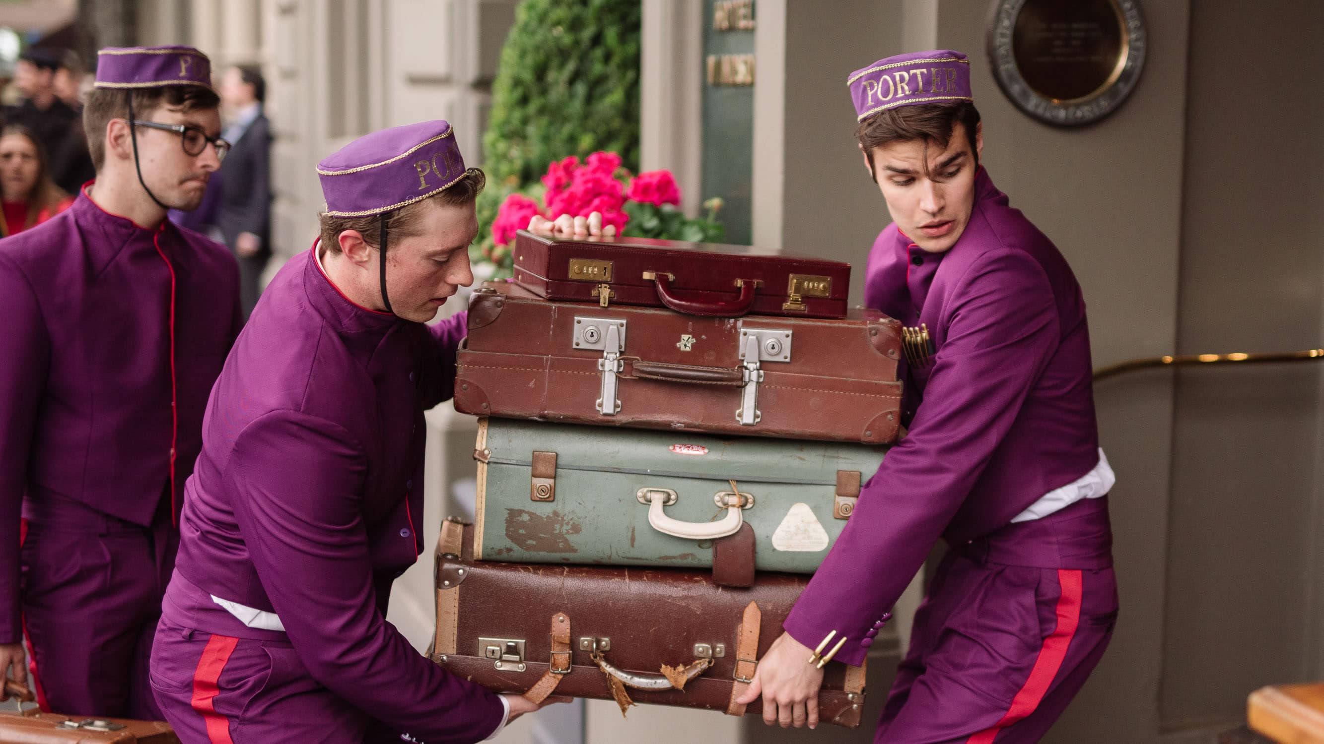 Porters at Underground Cinema Hotel.