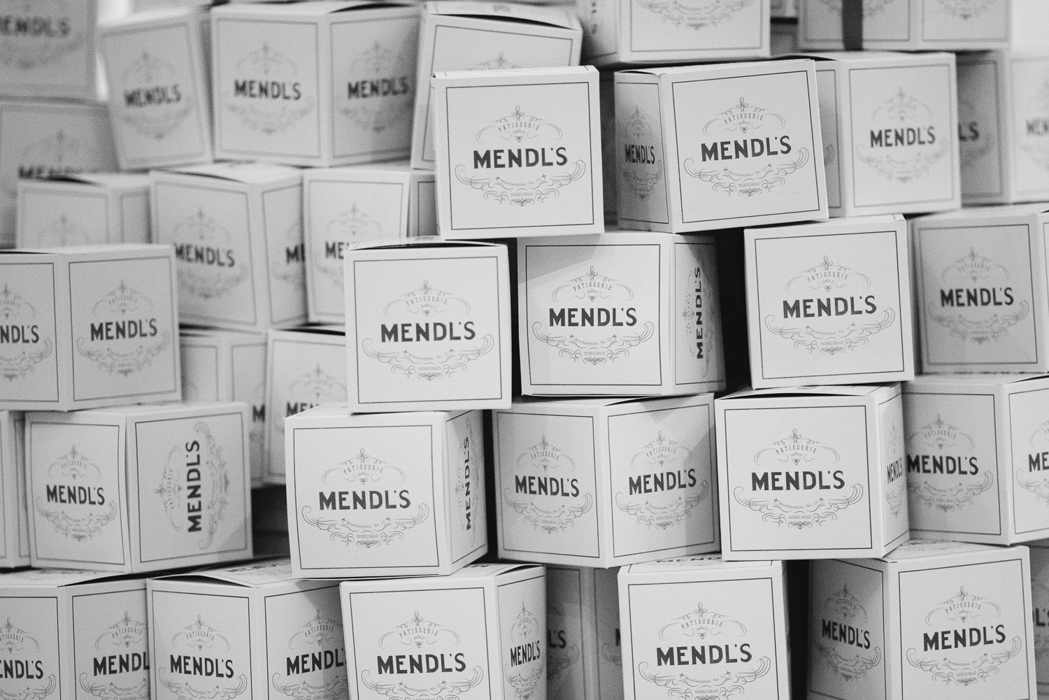 Mendl's bakery boxes at UGC hotel