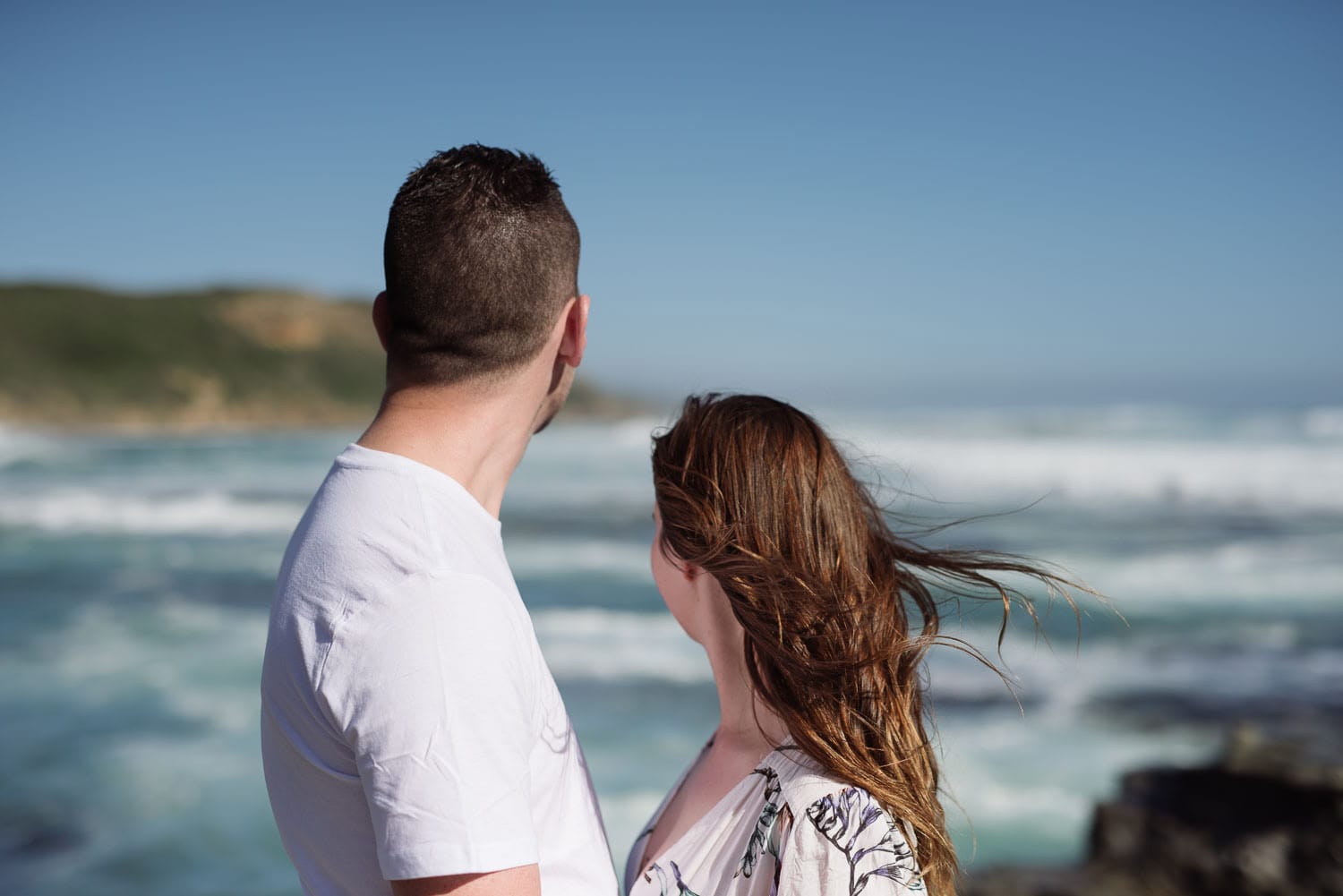 Castle Cove Victoria engagement session