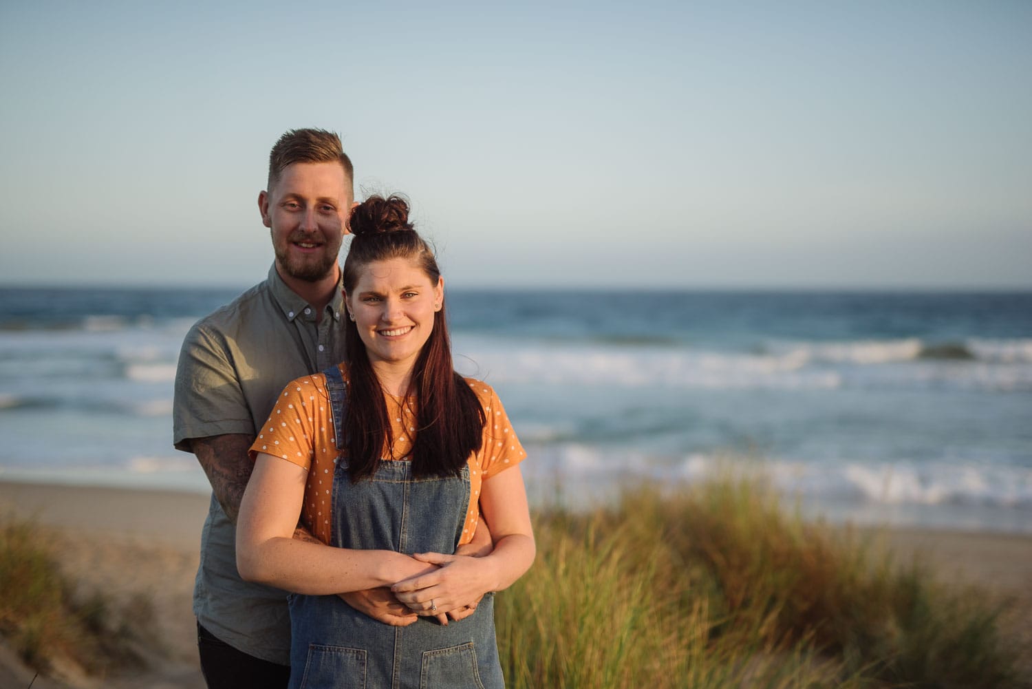 Couple on the beach at Apollo Bay