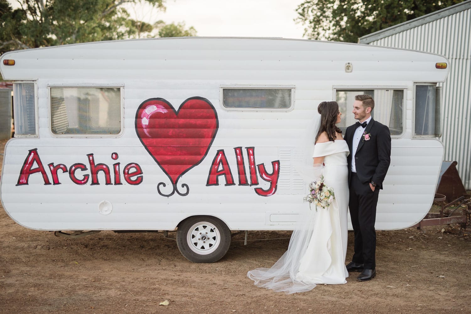 Branxholme Backyard Wedding – Archie and Ally