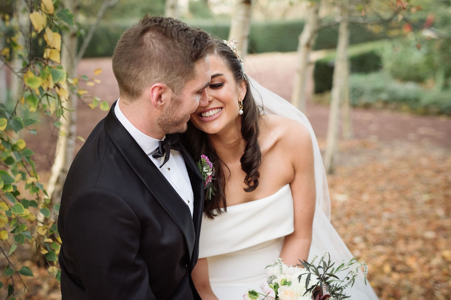 Happy couple portrait