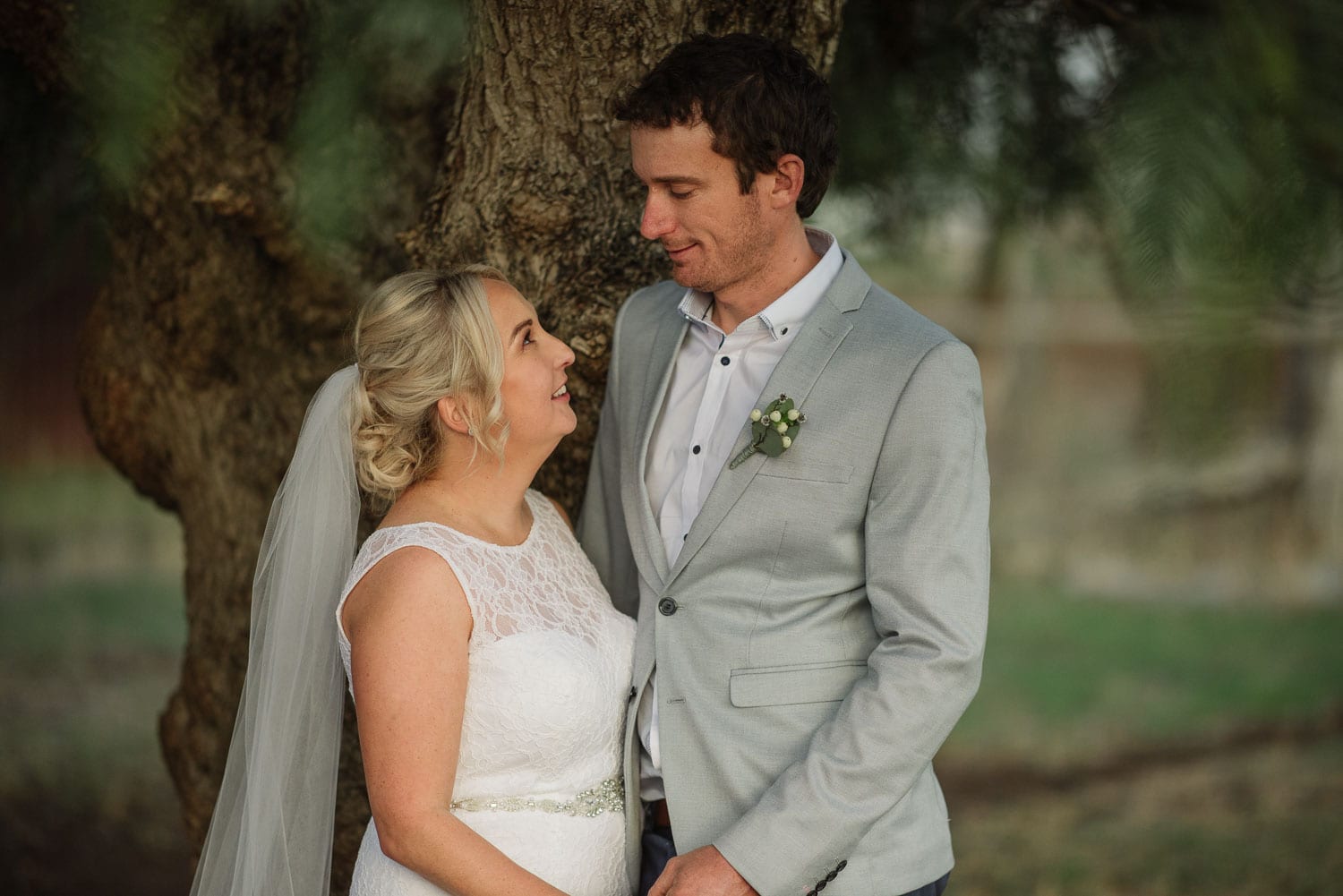 Portrait of Bride and Groom