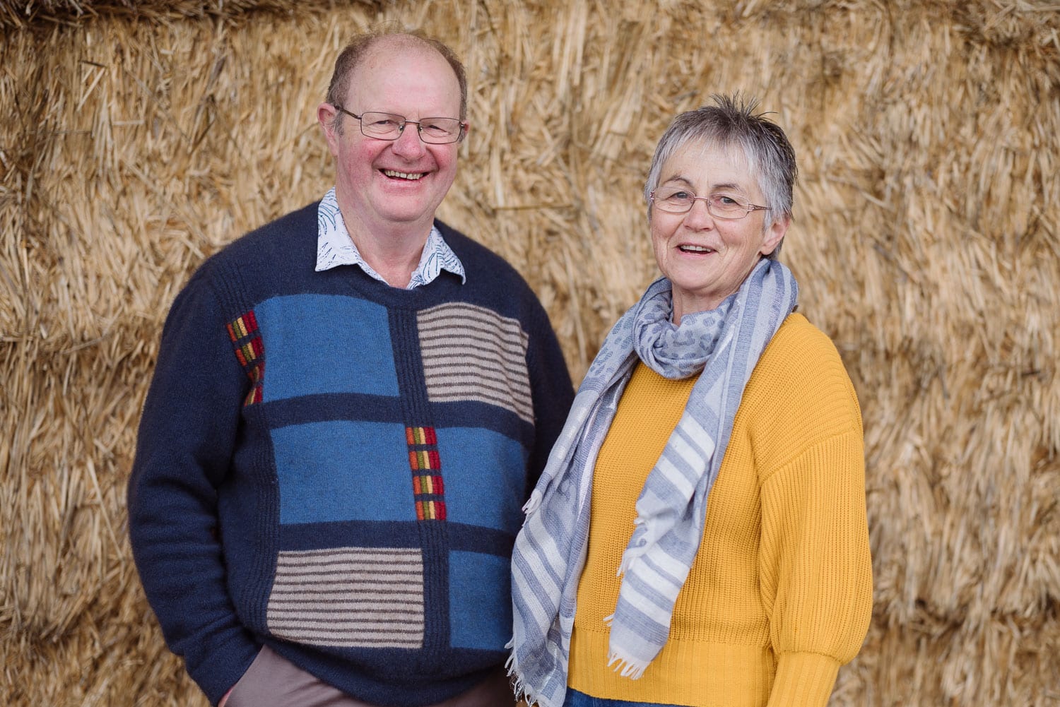 Portrait of grandparents