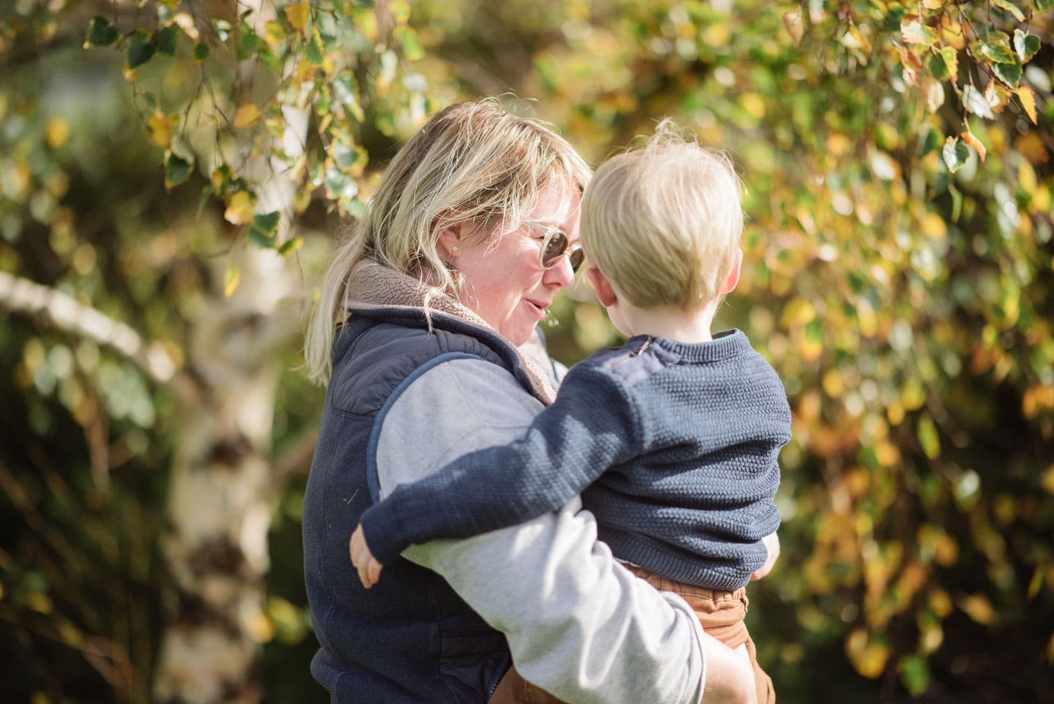 Family portraits near Simpson