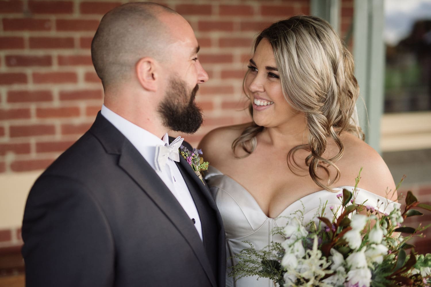 Wedding Portrait at Koroit station