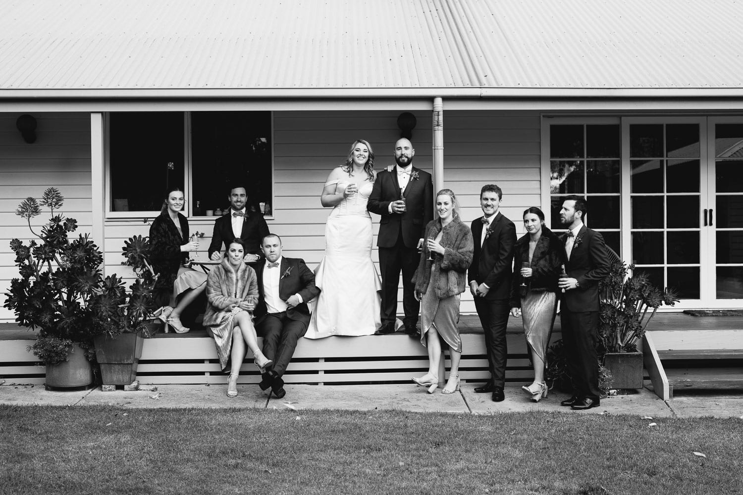 Wedding party near Koroit