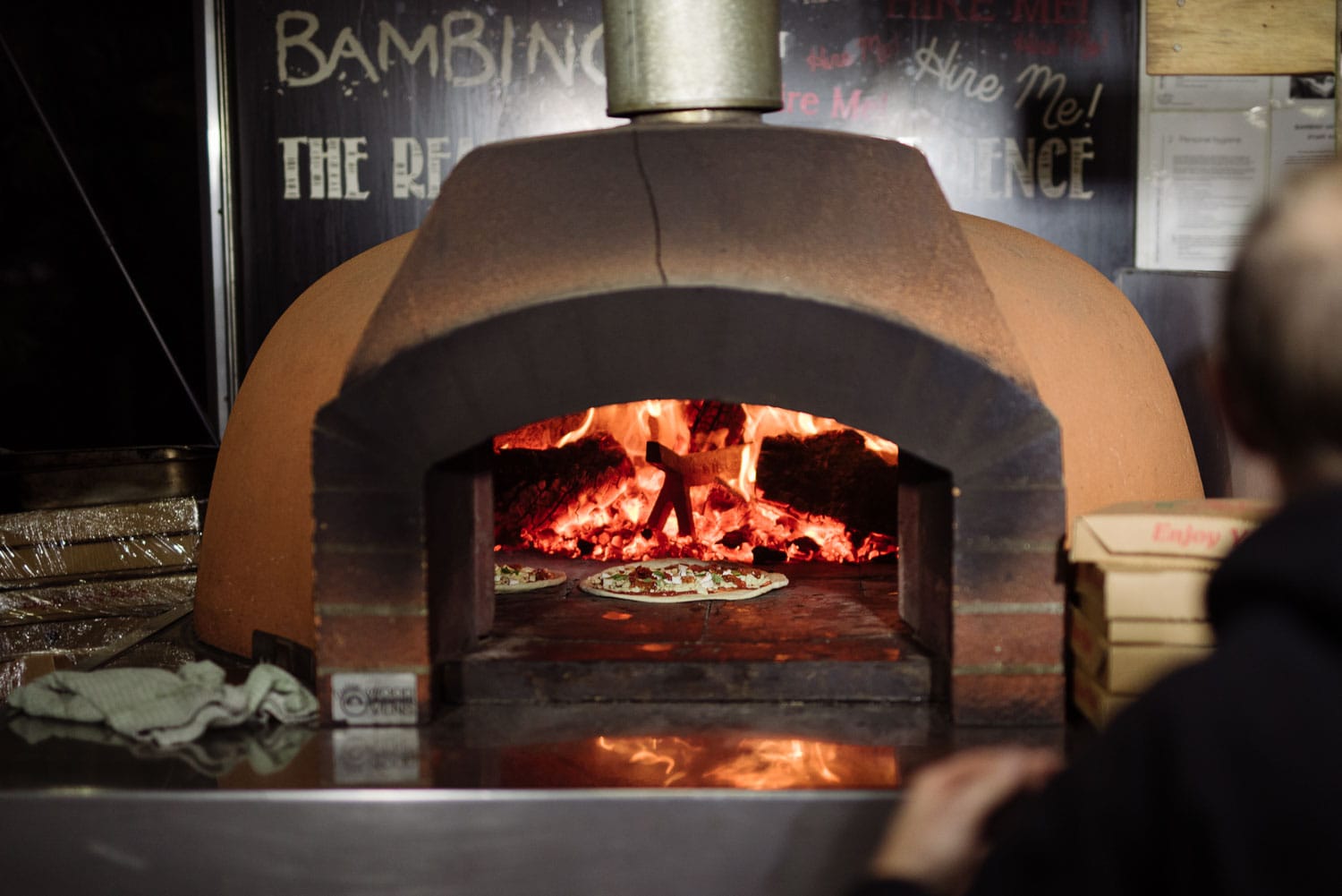 Bambinos Pizza oven