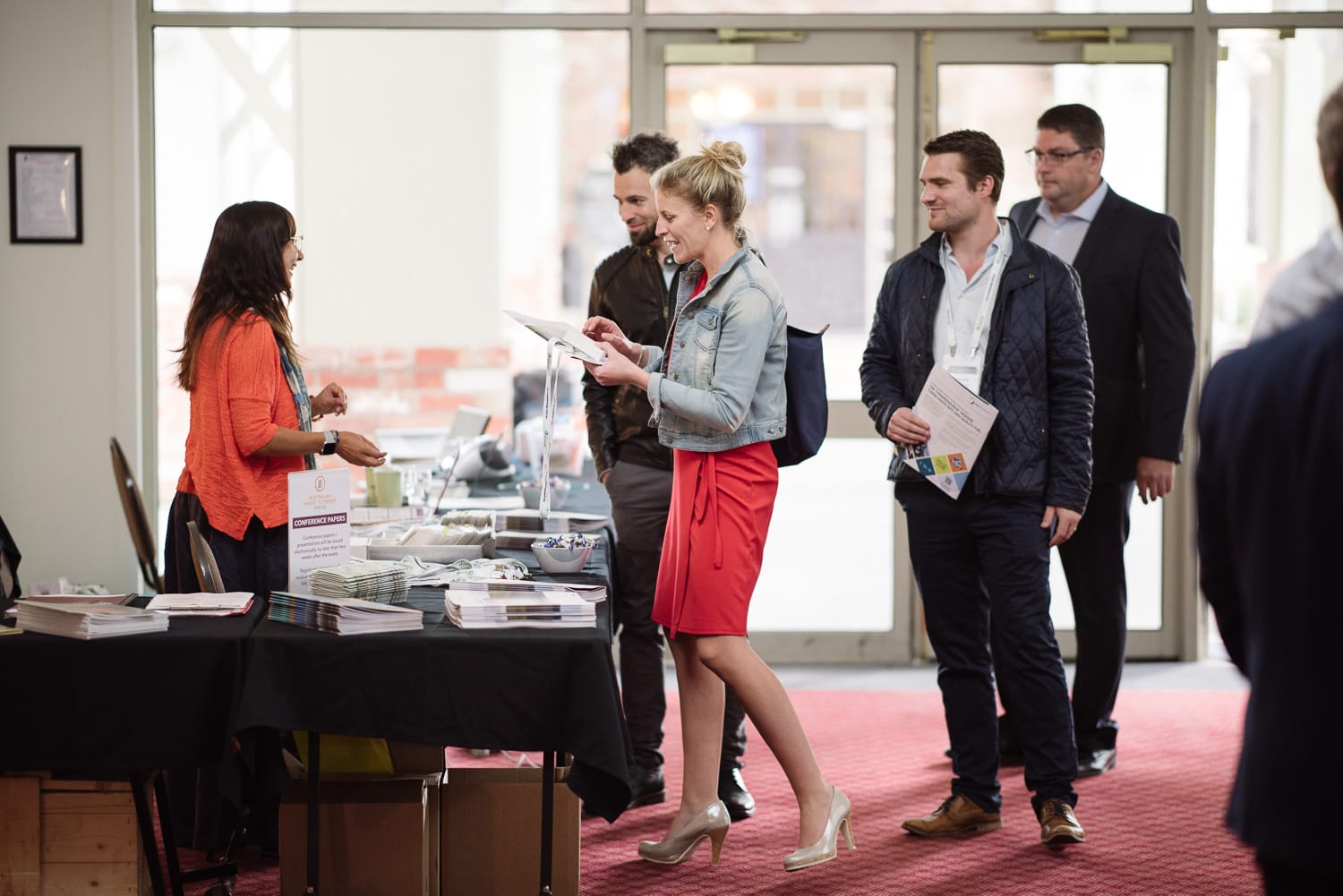 Delegates arive at Mercure Ballarat for a conference