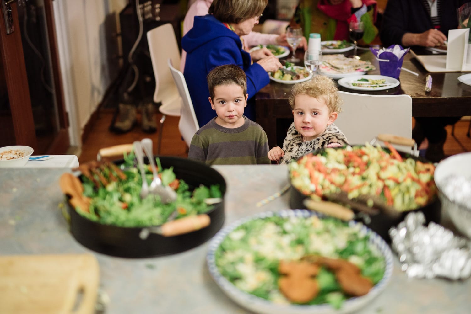 children at a birthday party