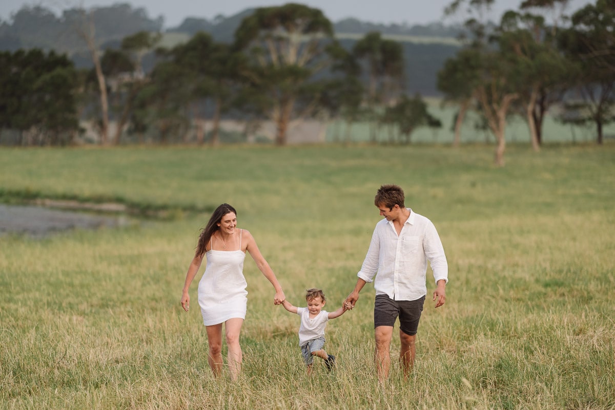 Engagement photography in Scotts Creek in Victoria