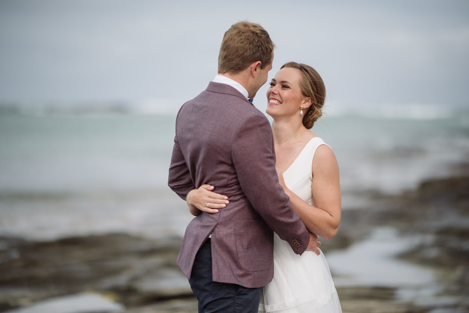 Wedding portraits at Apollo Bay