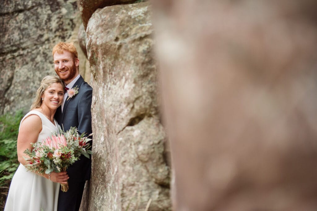 Venus Baths Halls Gap wedding photos