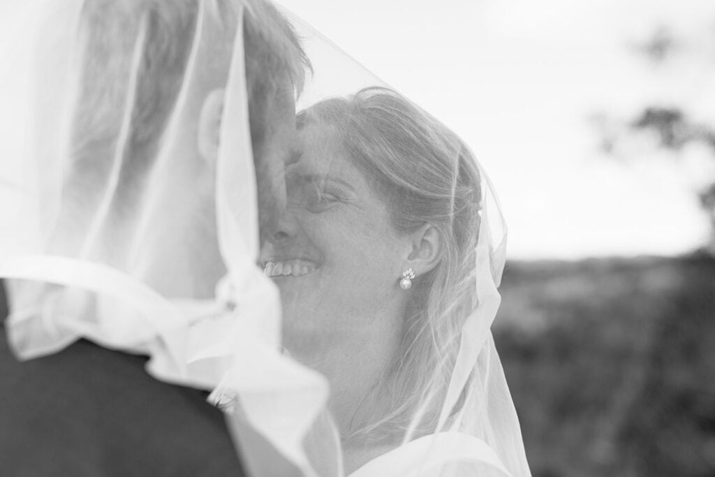 Bride and Groom after wedding