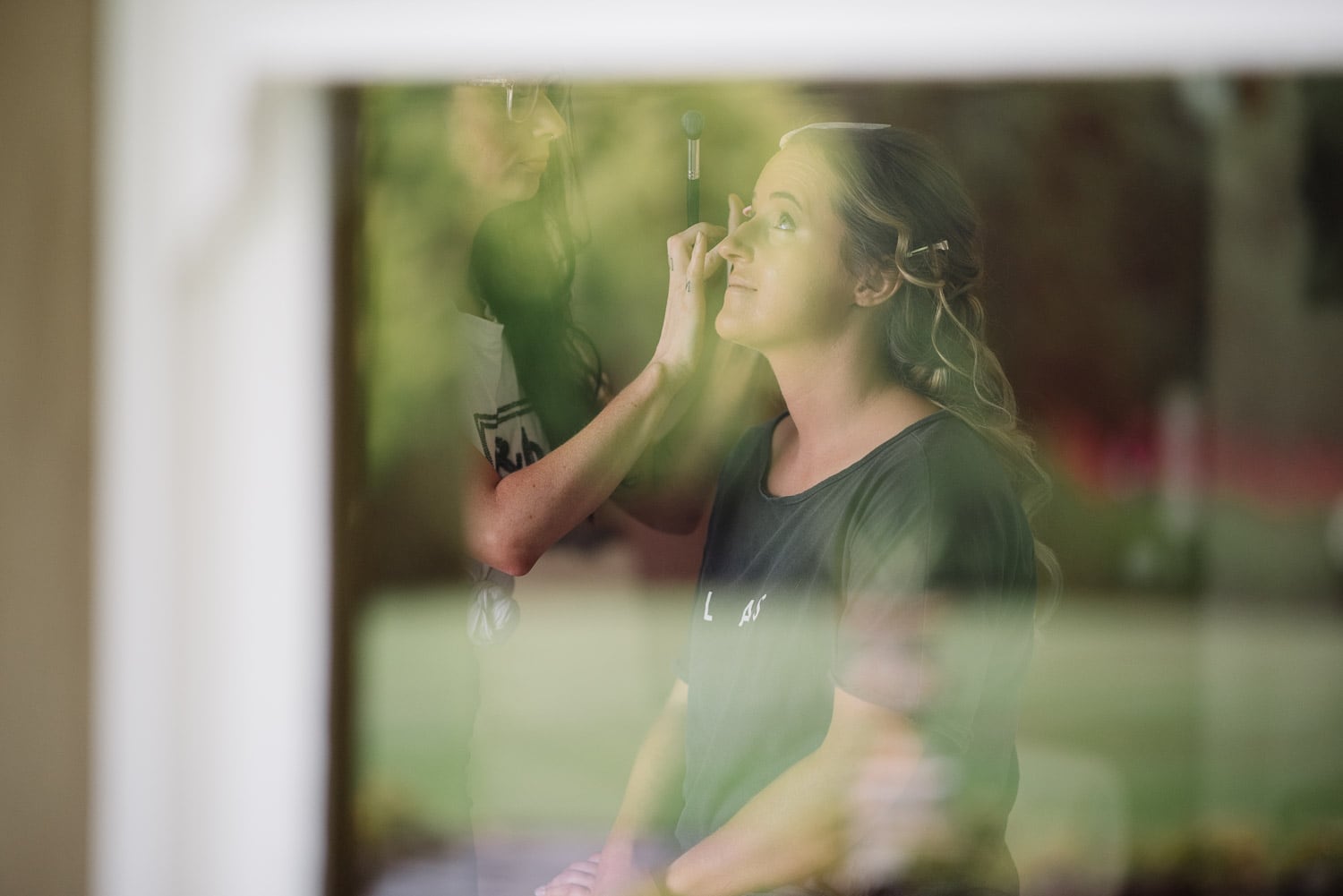 Bride makeup at Blauvelt Park in Terang