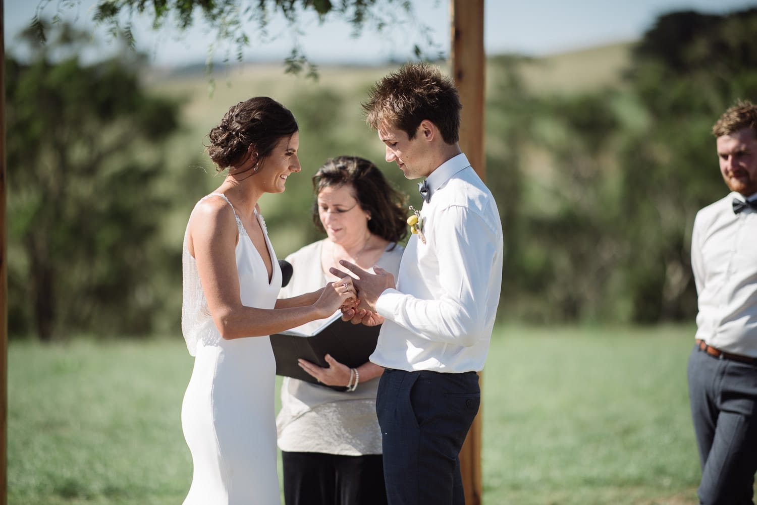 Country Victorian wedding