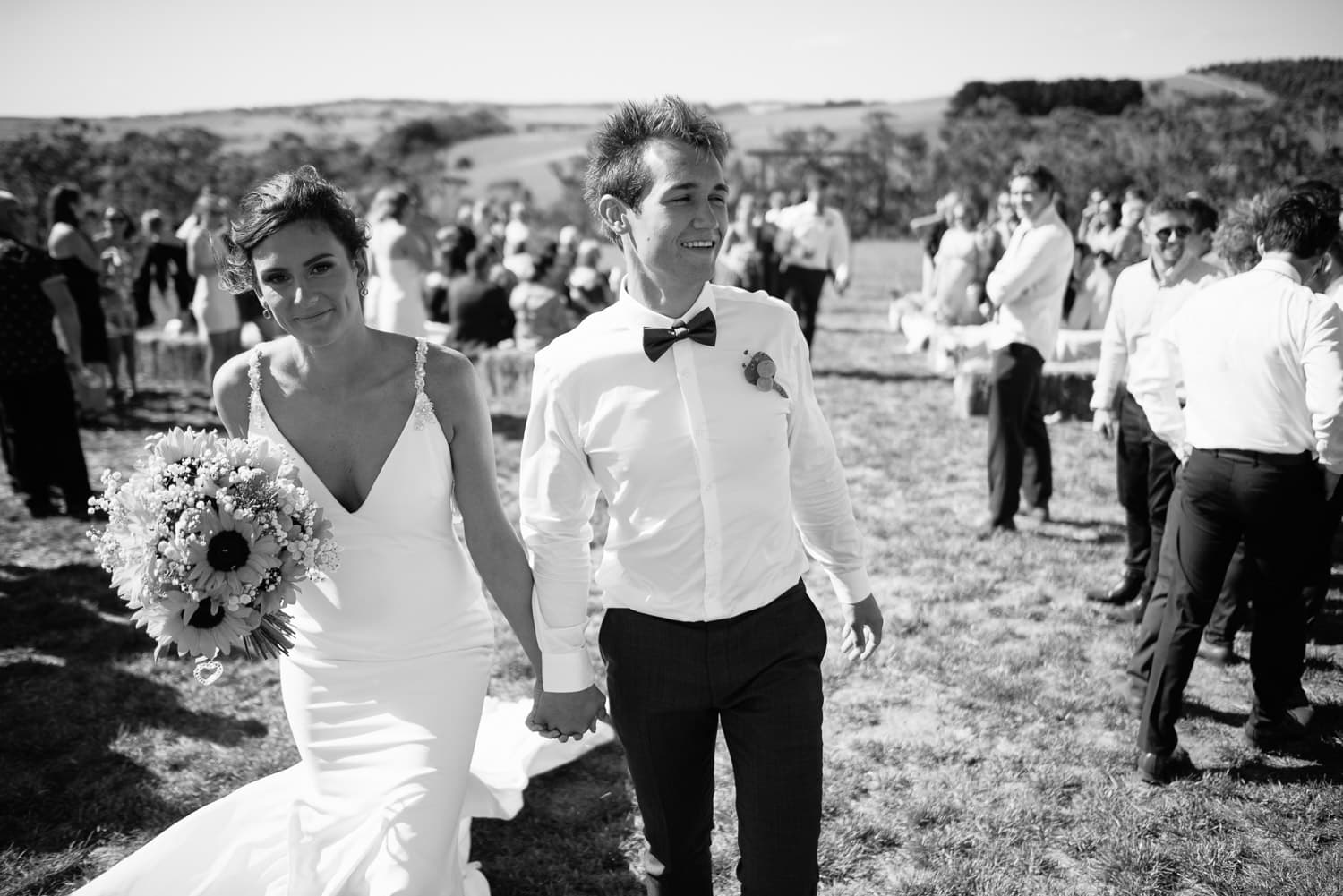 Rural victoria wedding