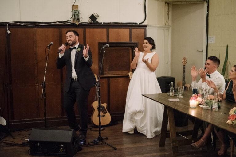 Wedding singing in Koroit