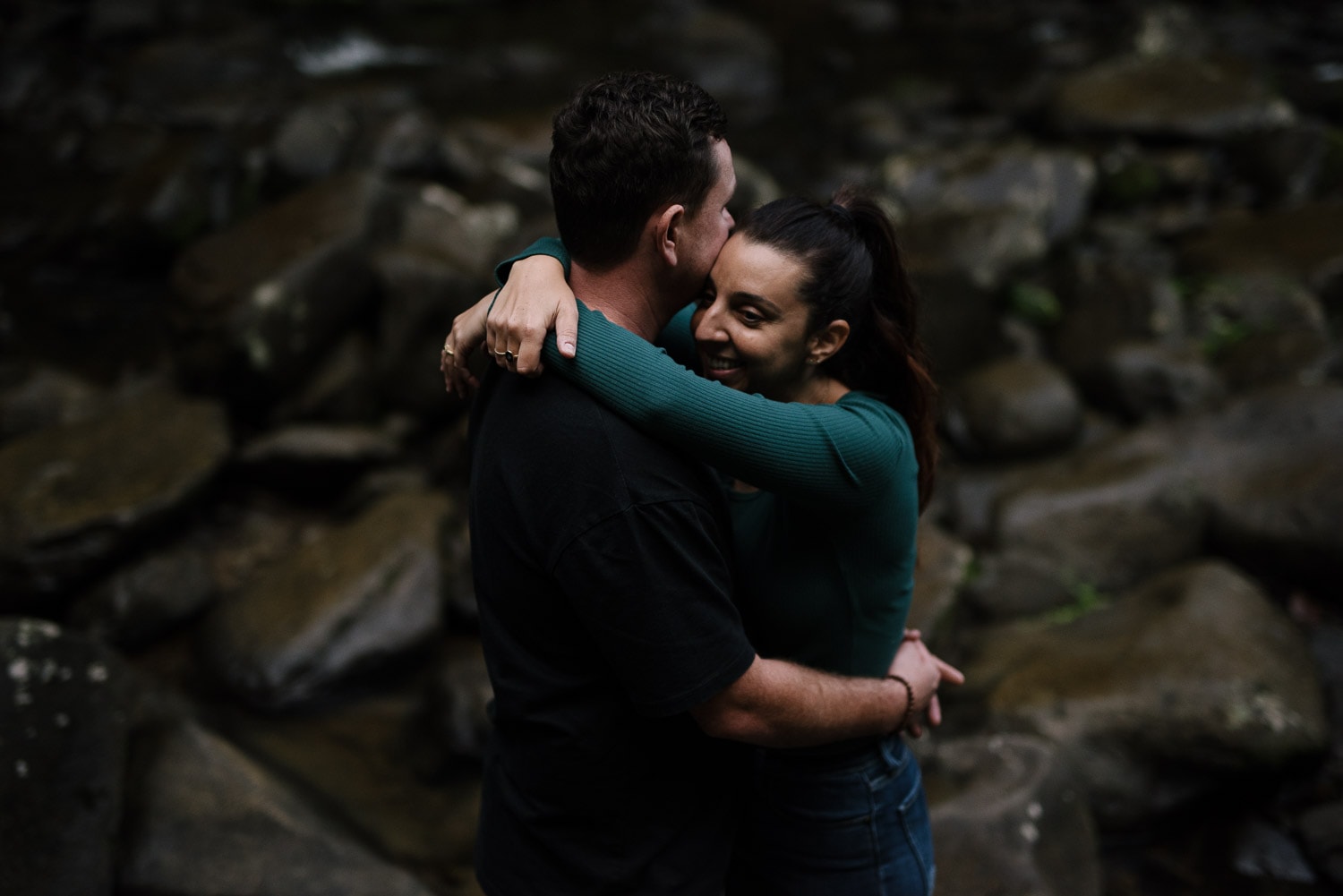 A wedding proposal in the Otways