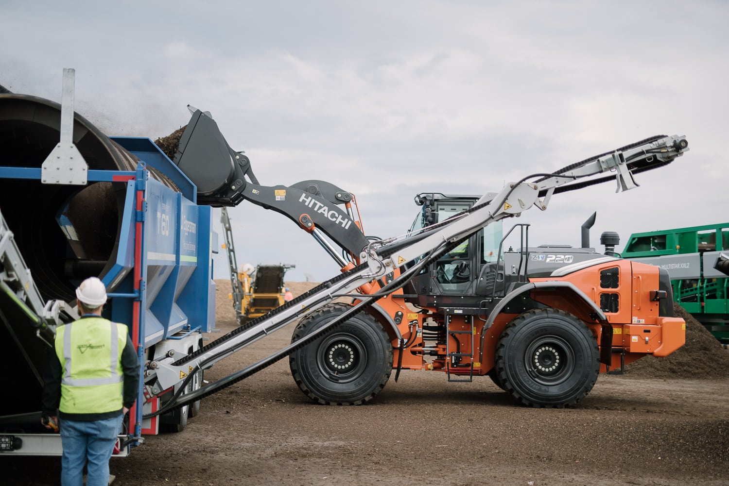 Hitachi wheel loader