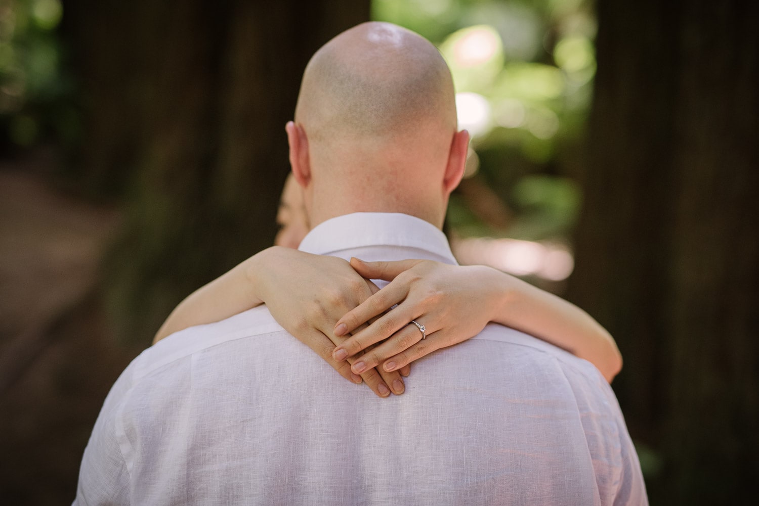 Relaxed couples portrait