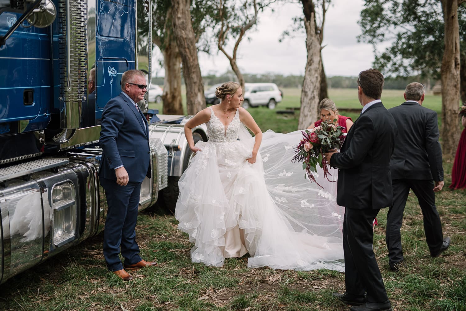 Brucknell wedding ceremony