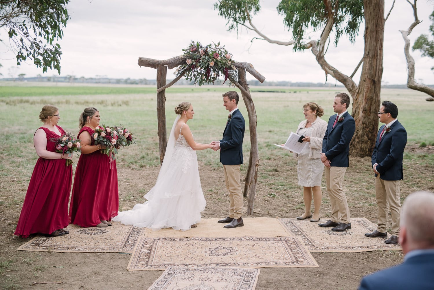 Brucknell wedding ceremony