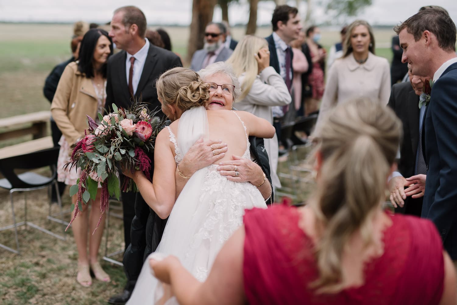 Brucknell Wedding ceremony full of love