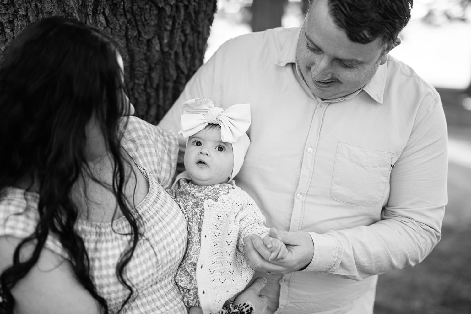 Baby and family in Colac