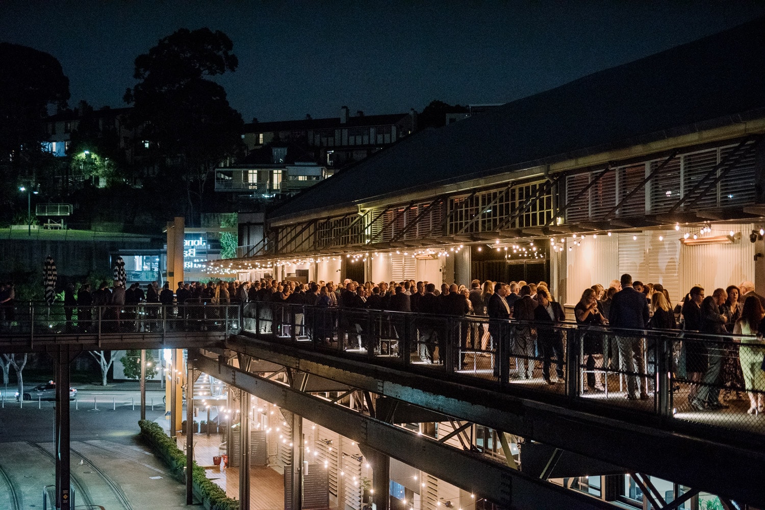 Doltone House, Sydney at night