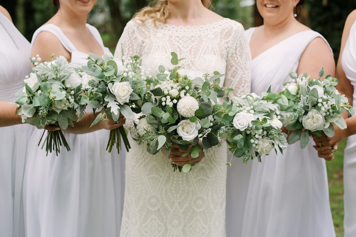 White wedding flowers