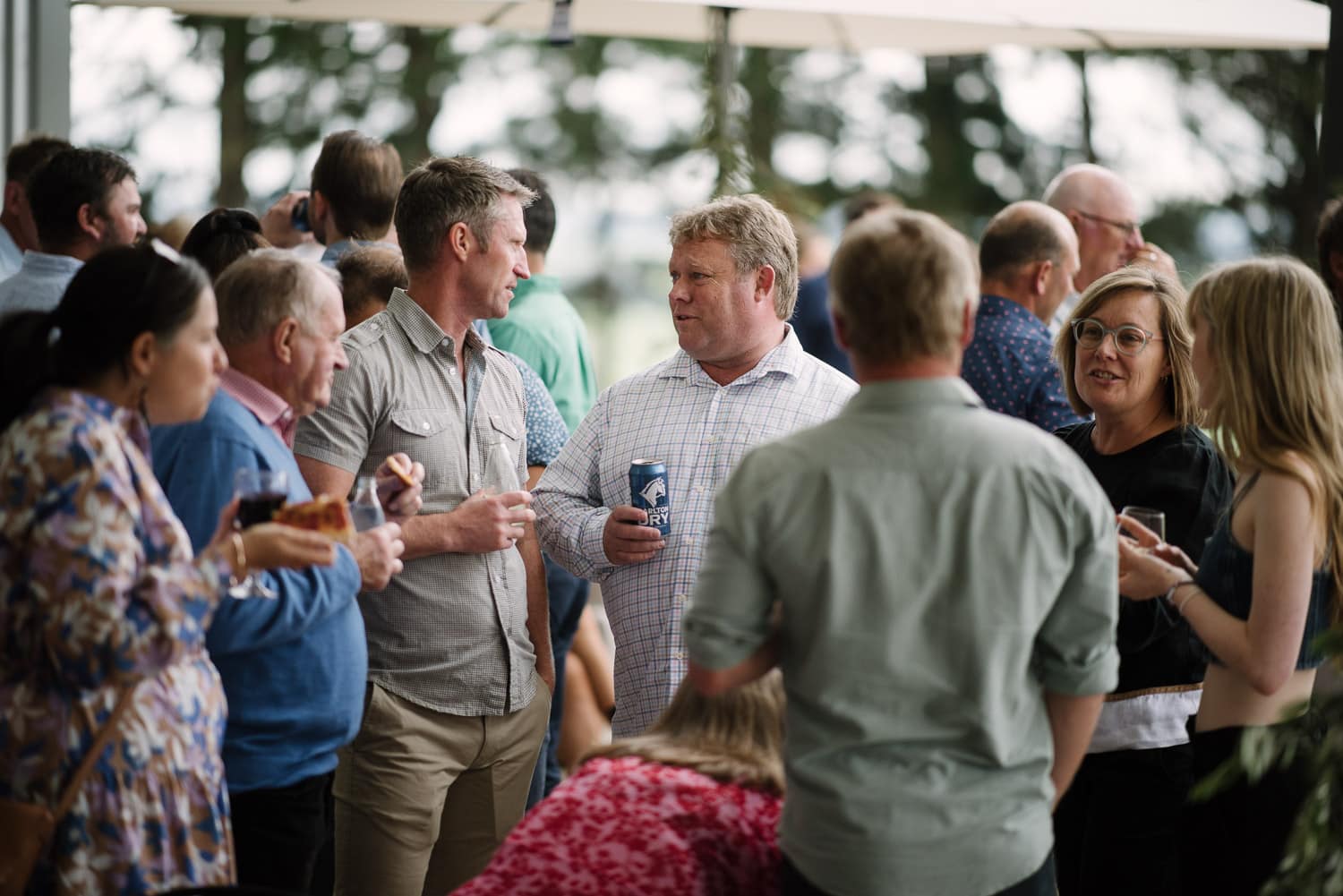 People drinking at Keayang Maar winery