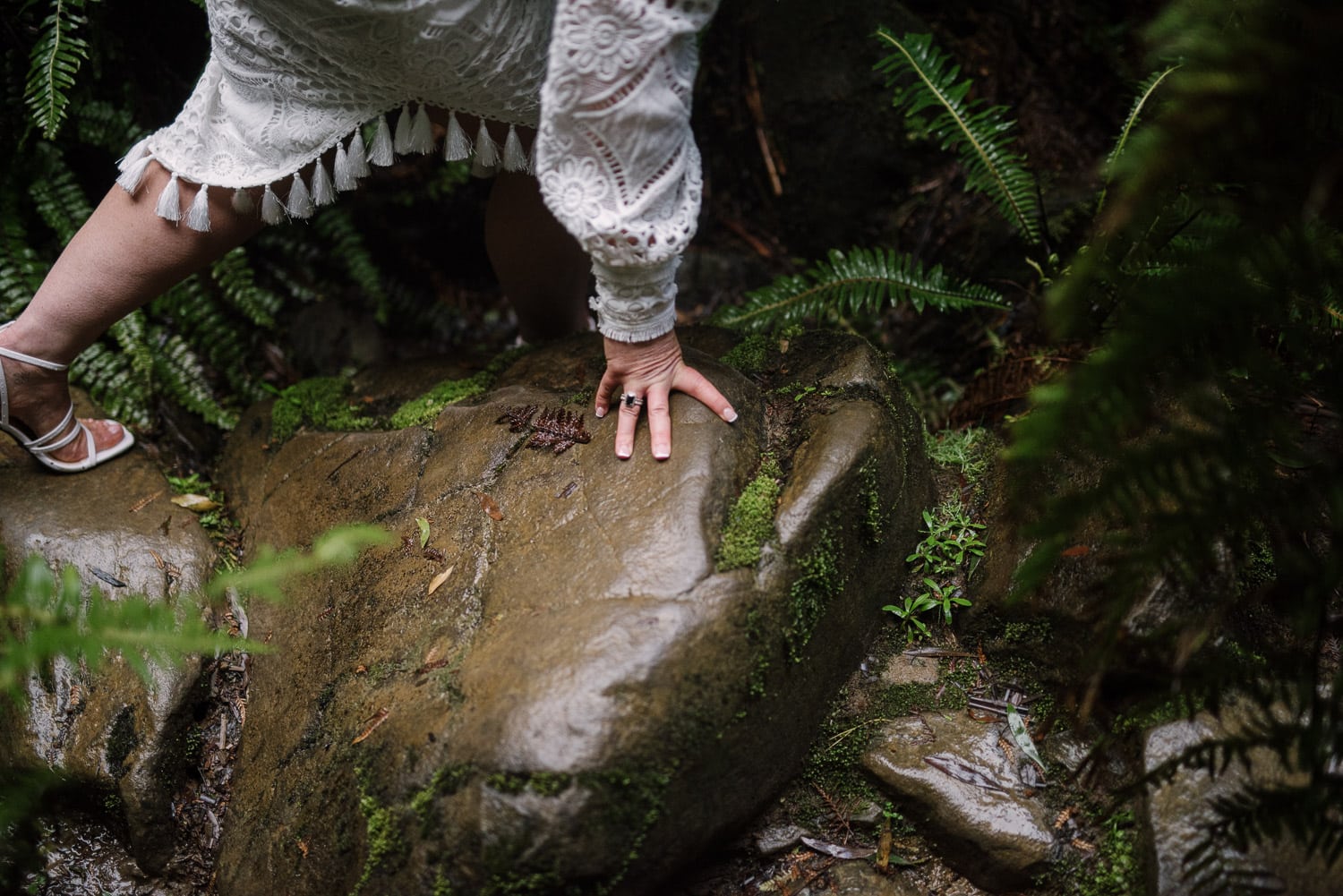 Adventurous wedding in the otways